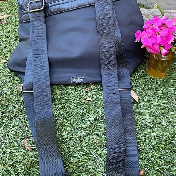?BOTKIER NEW YORK BLACK MINI BACKPACK OR PURSE. NWT